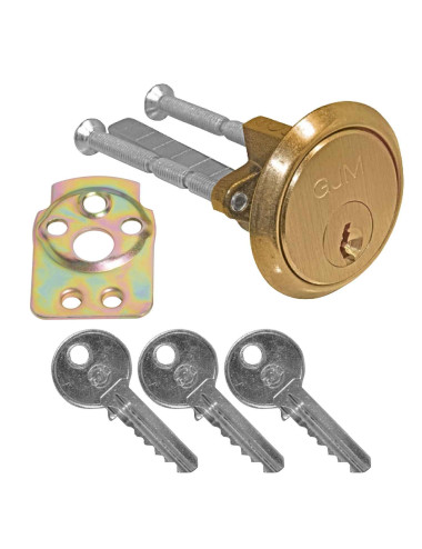 wkładka GJM RIM ekonomiczna, mosiądz, do zamka nawierzchniowego