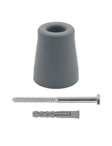 odbój drzwiowy KELOP 2554-SZ medium, szary