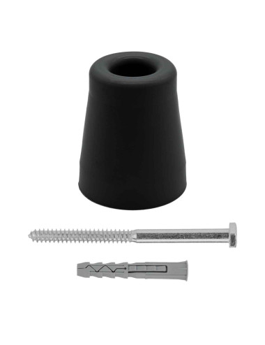 odbój drzwiowy KELOP 2554-CZ medium, czarny