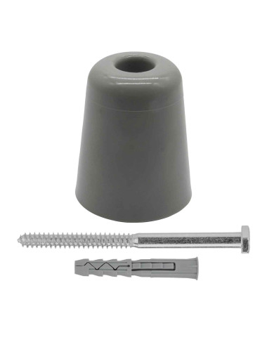 odbój drzwiowy 80 mm KELOP 7986-SZ maxi, szary