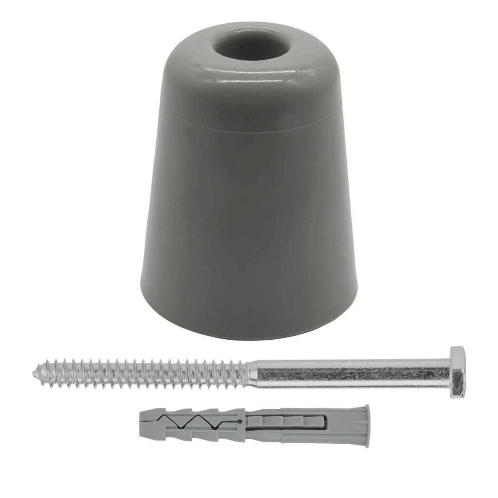 odbój drzwiowy 80 mm KELOP 7986-SZ maxi, szary