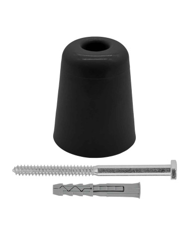 odbój drzwiowy 80 mm KELOP 7986-CZ maxi, czarny