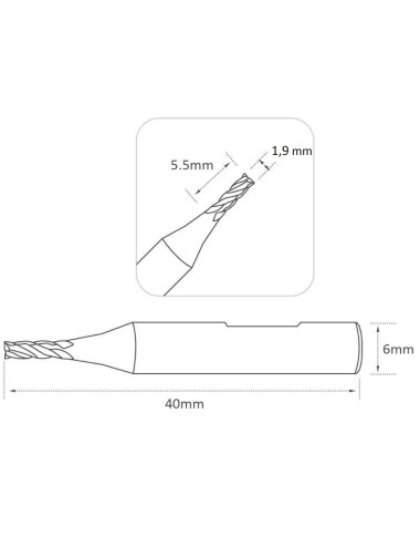 frez Raise EW6019L WIDIA