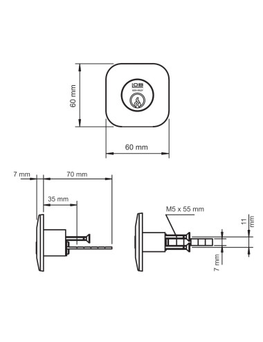 wkładka Lob WT23 RIM chrom