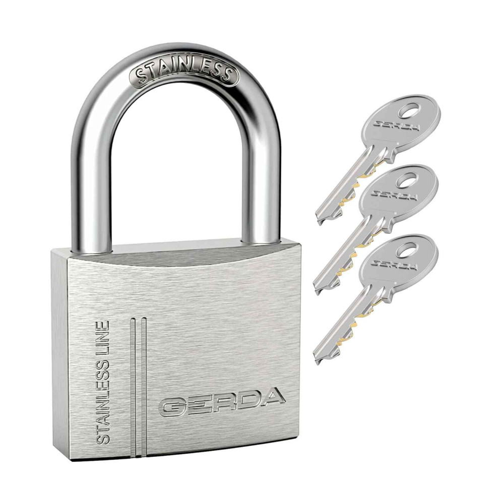 kłódka Gerda Stainless Line KNP S40 nierdzewna