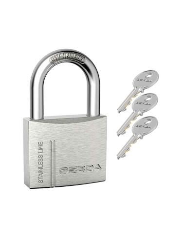 kłódka Gerda Stainless Line KNP S30 nierdzewna