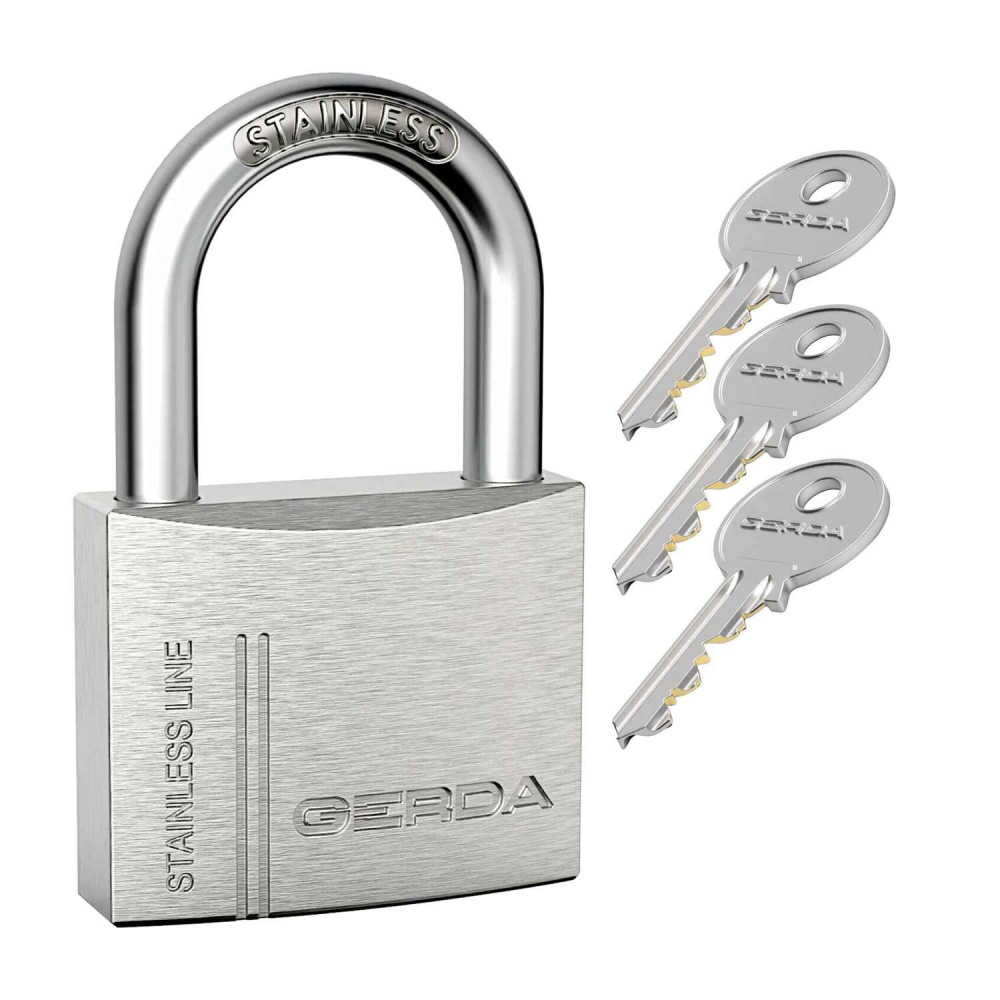 kłódka Gerda Stainless Line KNP S50 nierdzewna