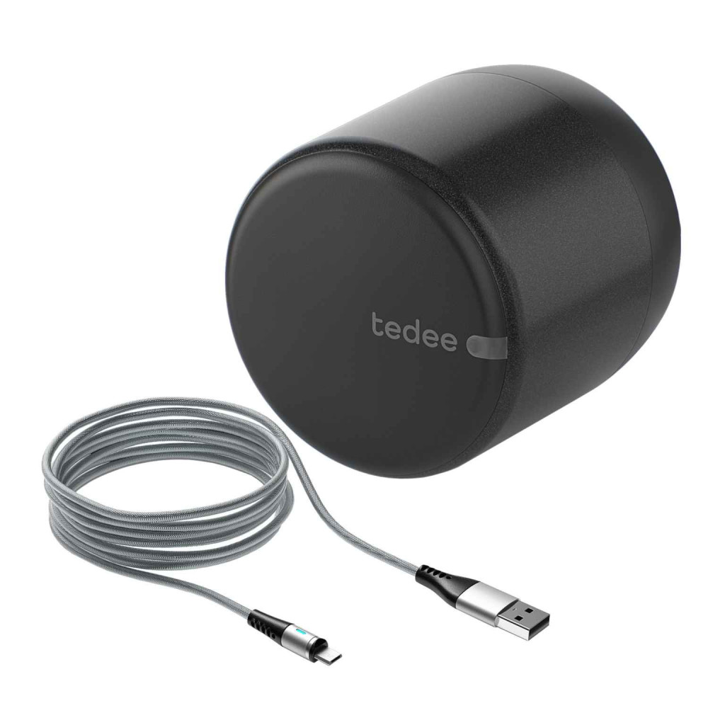 zamek Tedee Pro TLV1.0BHK grafitowo - czarny by Gerda