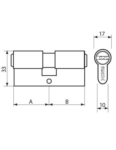 wkładka Gerda Pro System X nikiel