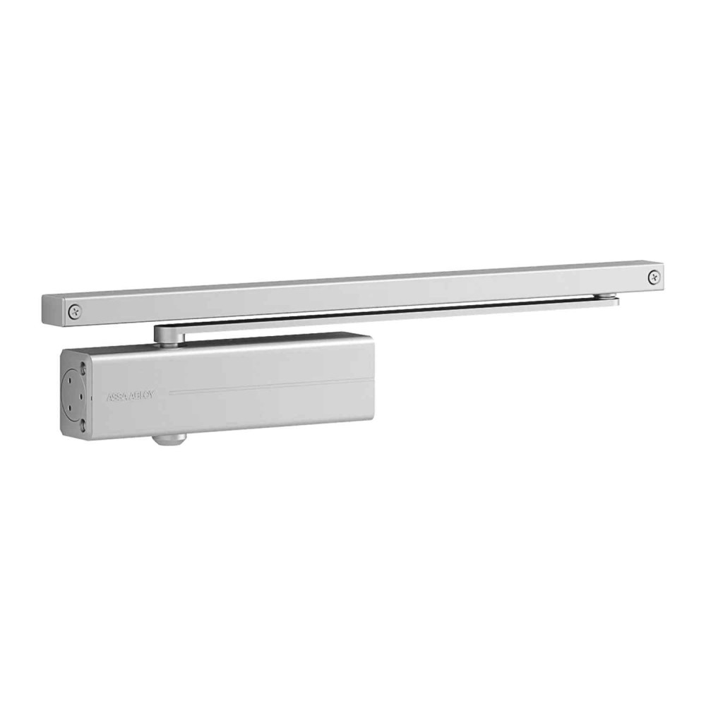 samozamykacz Assa Abloy DC135 z szyną ślizgową srebrny