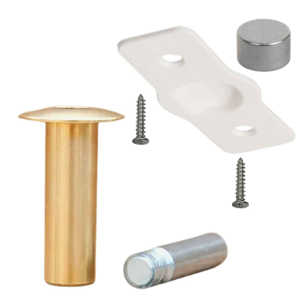 odbojnik magnetyczny Yale Fantom Doorstop mosiądz