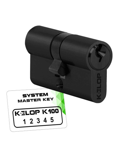 wkładka KELOP K100 czarna system master key