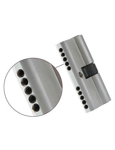 wkładka KELOP K100 z gałką nikiel system master key