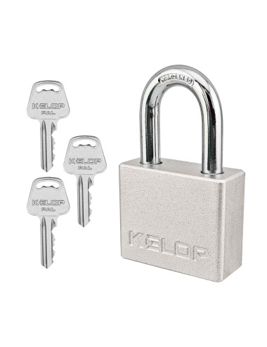 kłódka KELOP PAL 50 srebrna aluminiowa