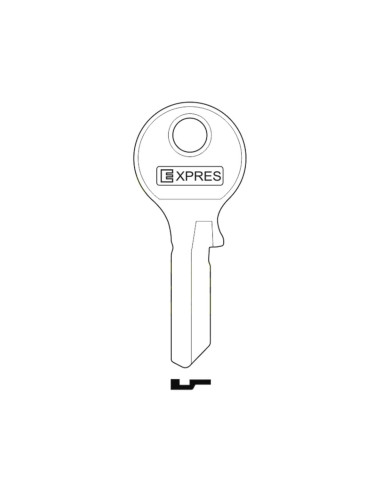 klucz Expres EMK1 mosiężny