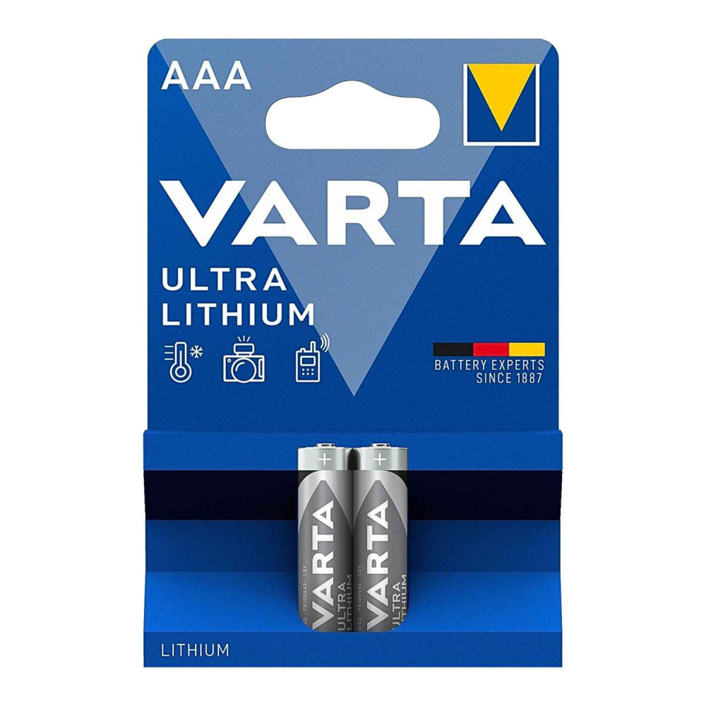 bateria Varta Ultra Lithium LR03 AAA - 2 szt