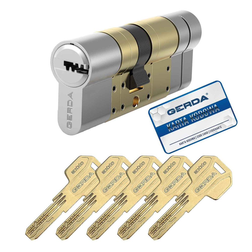 wkładka Gerda Exxo Smart modular nikiel satynowy