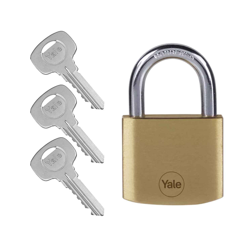 kłódka Yale Y110B/40/122/1 mosiężna