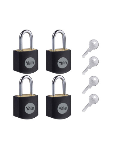 kłódki Yale Y110JB/15/111/4 - 4 szt