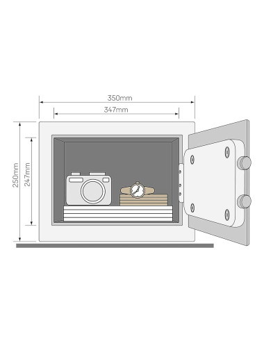sejf Yale YSG/250/DB2