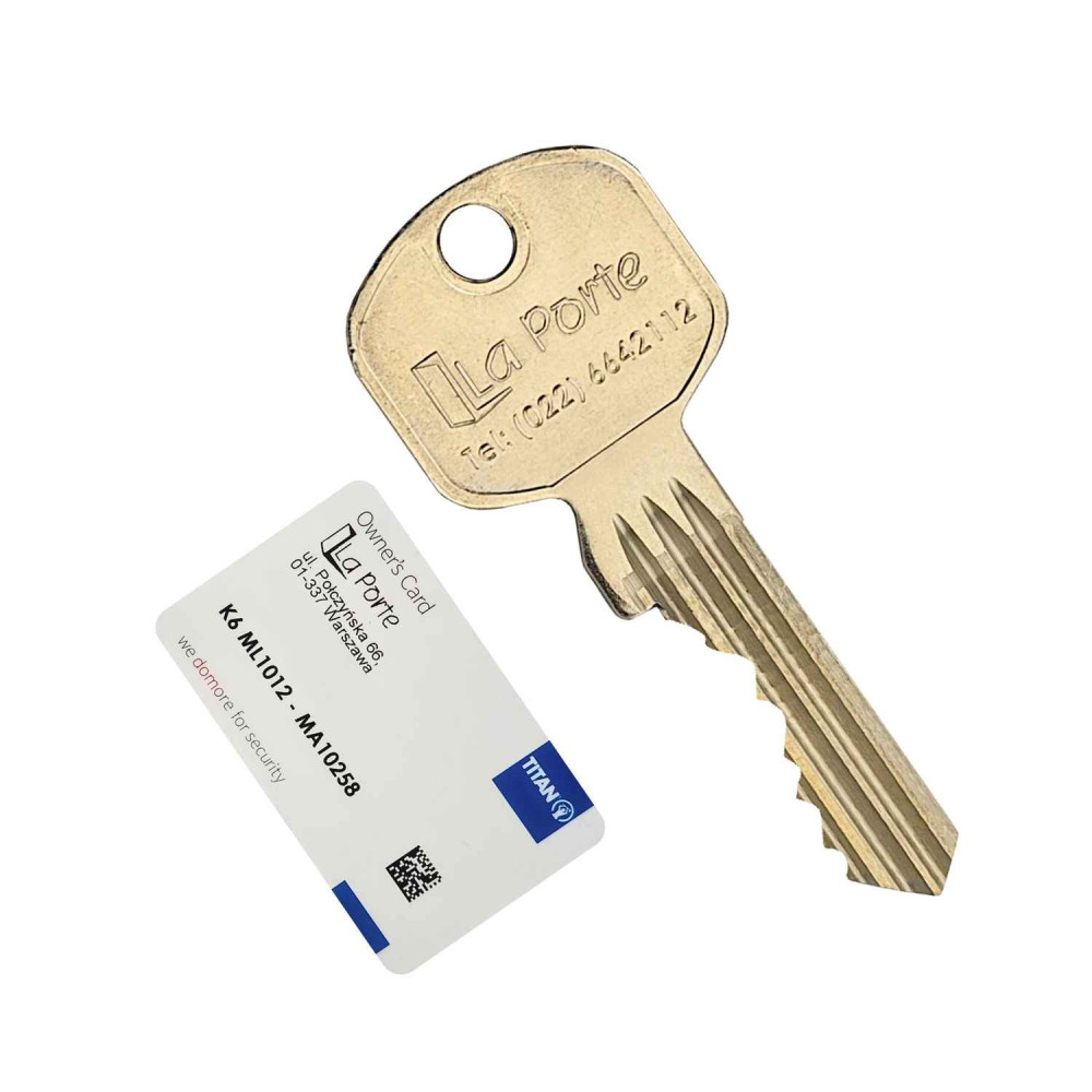 dorobienie klucza do wkładki La Porte K6