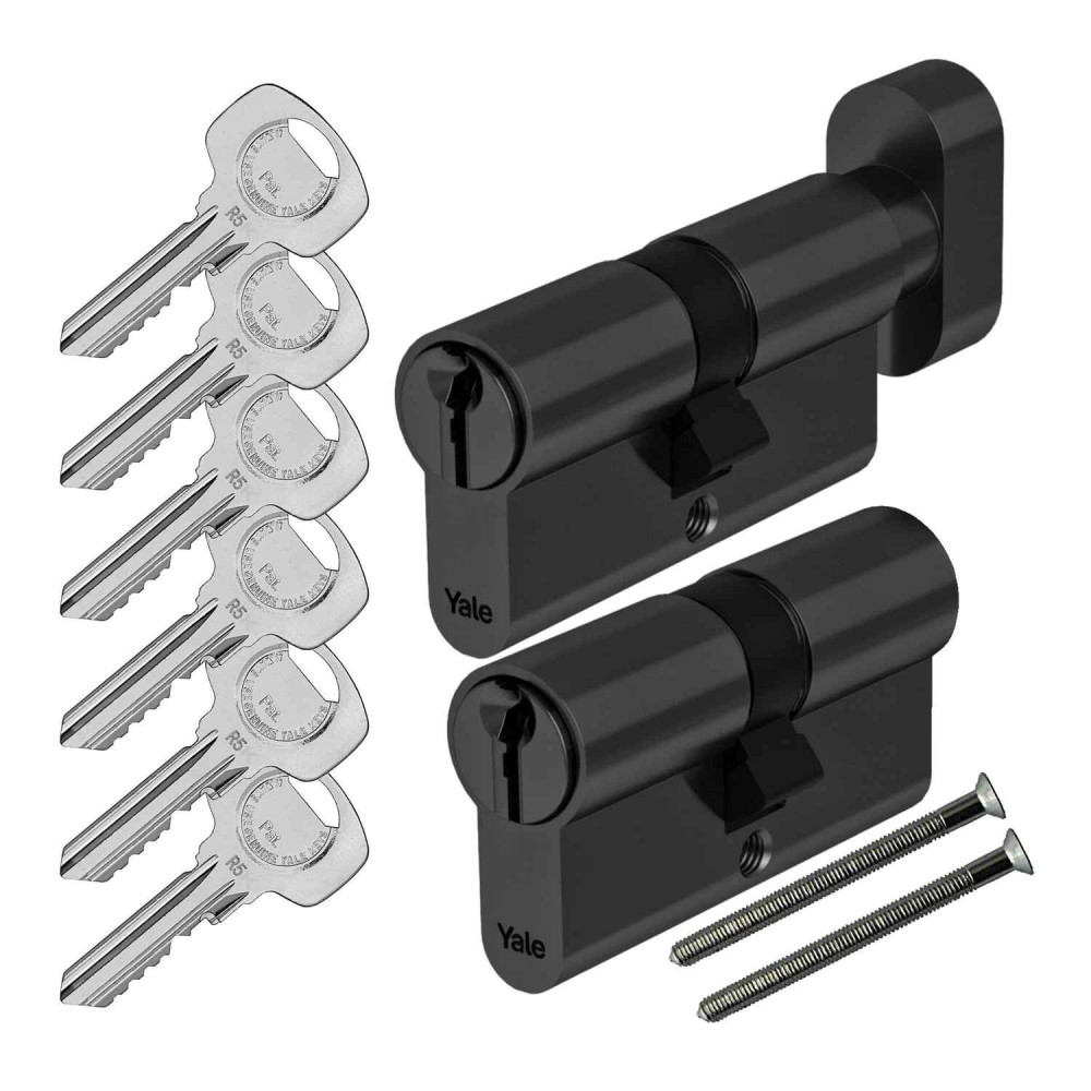 komplet wkładek Yale Y500 czarny