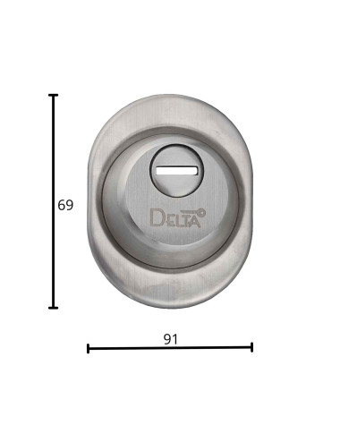 szyld Delta TG19 Inox Carmen - 56