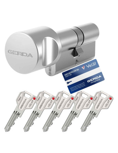 wkładka Gerda Velar Pro z gałką nikiel