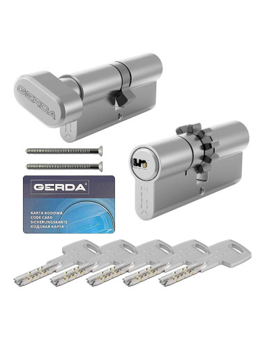 komplet wkładek Gerda Evo z zębatką