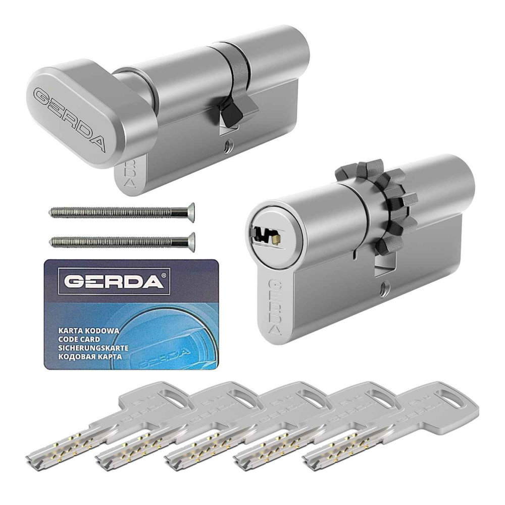 komplet wkładek Gerda Evo z zębatką