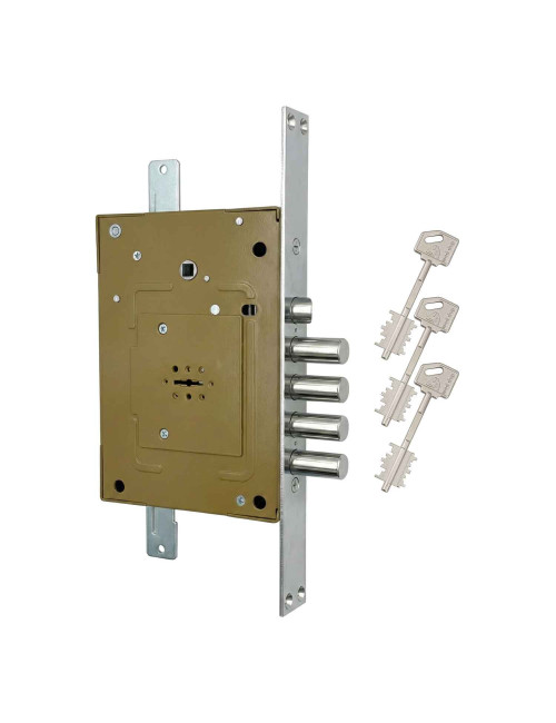 zamek CR 2650/28 Plus na klucz piórowy