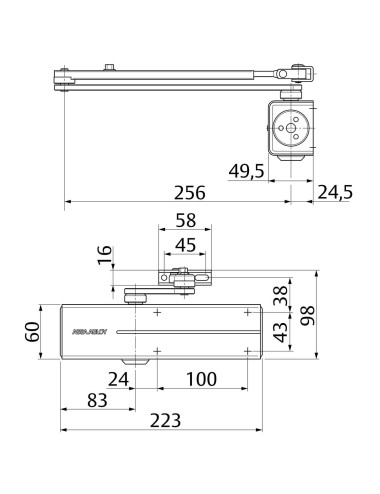 samozamykacz Assa Abloy...