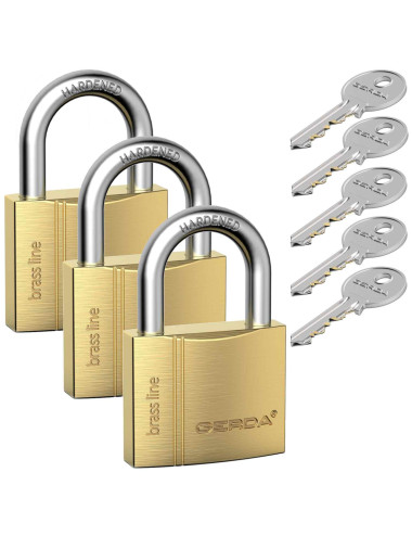 kłódki Gerda Brass Line KMZ...