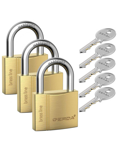 kłódki Gerda Brass Line KMZ...