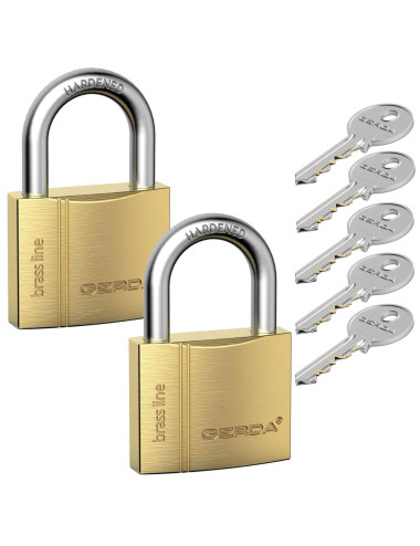 kłódki Gerda Brass Line KMZ...