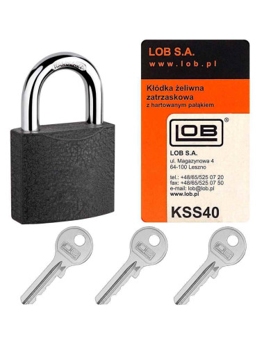 kłódka Lob KSS40