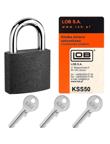 kłódka Lob KSS50