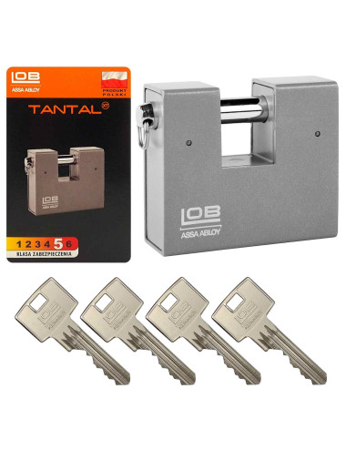 kłódka Lob Tantal XT KT610