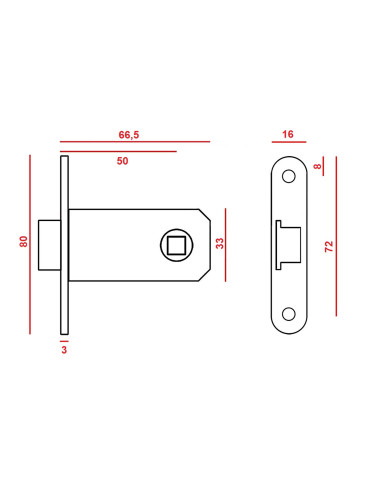 zamek Jania Z006 - 0/50...