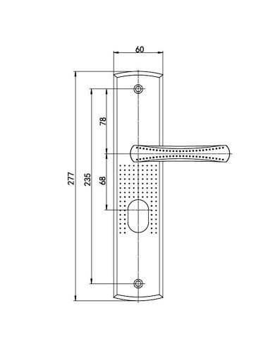 klamka do drzwi chińskich...