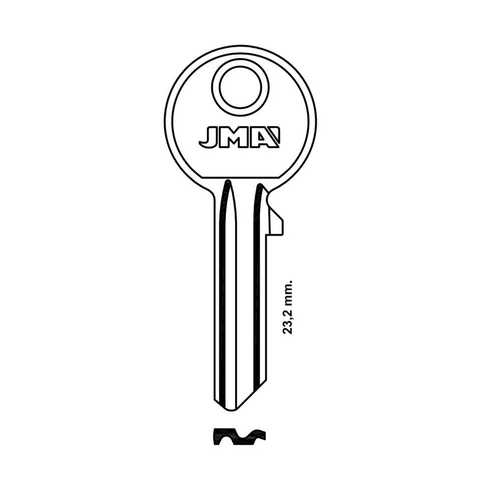 klucz JMA CI-5DP