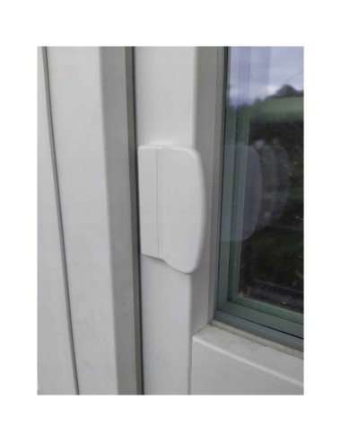 zatrzask balkonowy Medos Aluplast/Wital/Decco z pochwytem PCV RAL 9016
