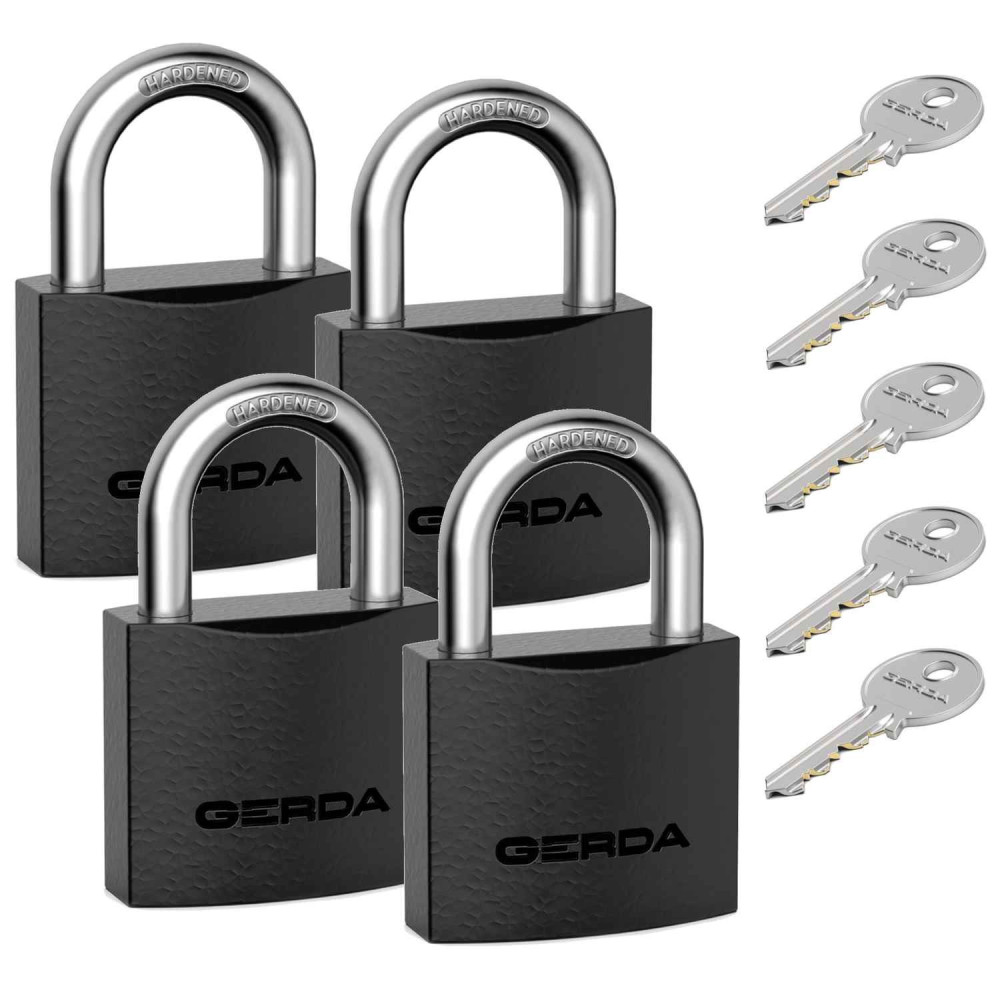 kłódki Gerda Iron Line KZZS S30 - 4 szt