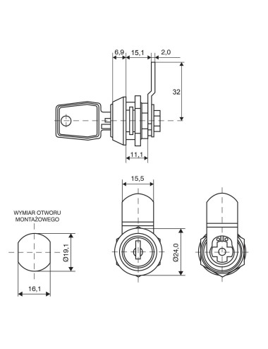 zamek Euro-Locks F298022/27177