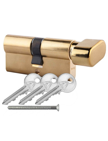 wkładka Yeti WY z gałką mosiądz