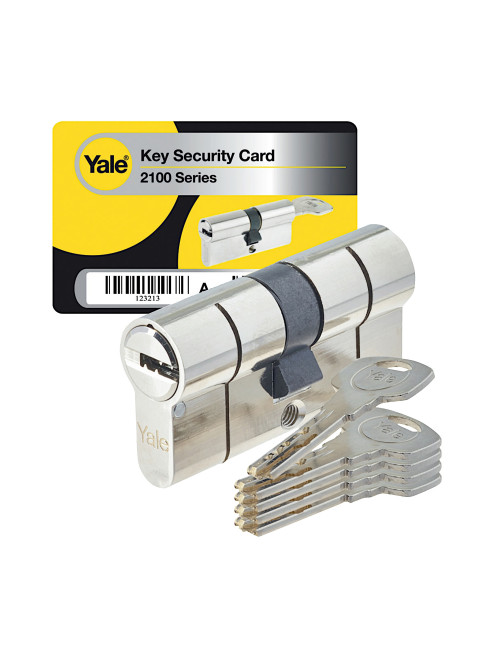 wkładka Yale 2100 nikiel