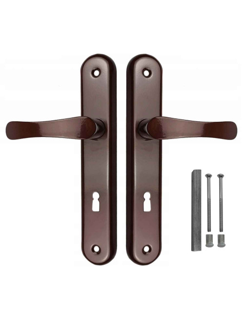 Lob MKS-Z72-10-12 na klucz, brązowa, długi szyld