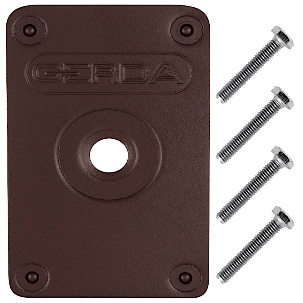 szyld wzmocniony do zamka Gerda Tytan ZX brąz