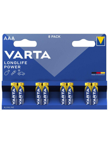 bateria Varta Longlife Power AAA - 8 szt