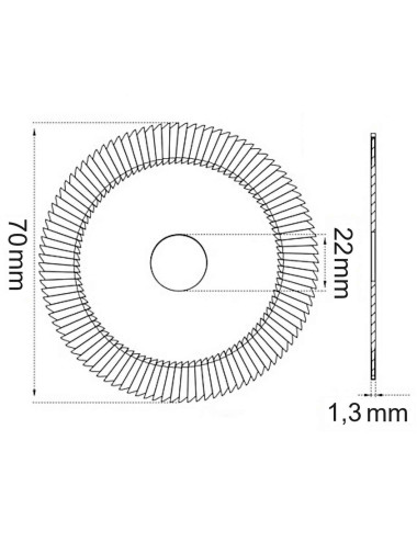 frez Raise HJ-0022A HSS z powłoką